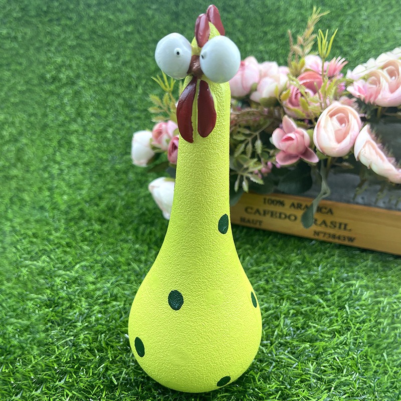 🔥🐓Silly Chicken Garden Statue🐓