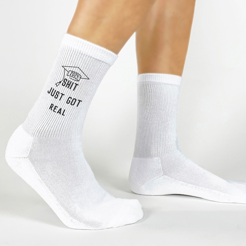 👨‍🎓Class of 2024 Graduation Socks