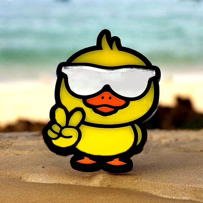 🤣Funny Duck Car Truck Badge