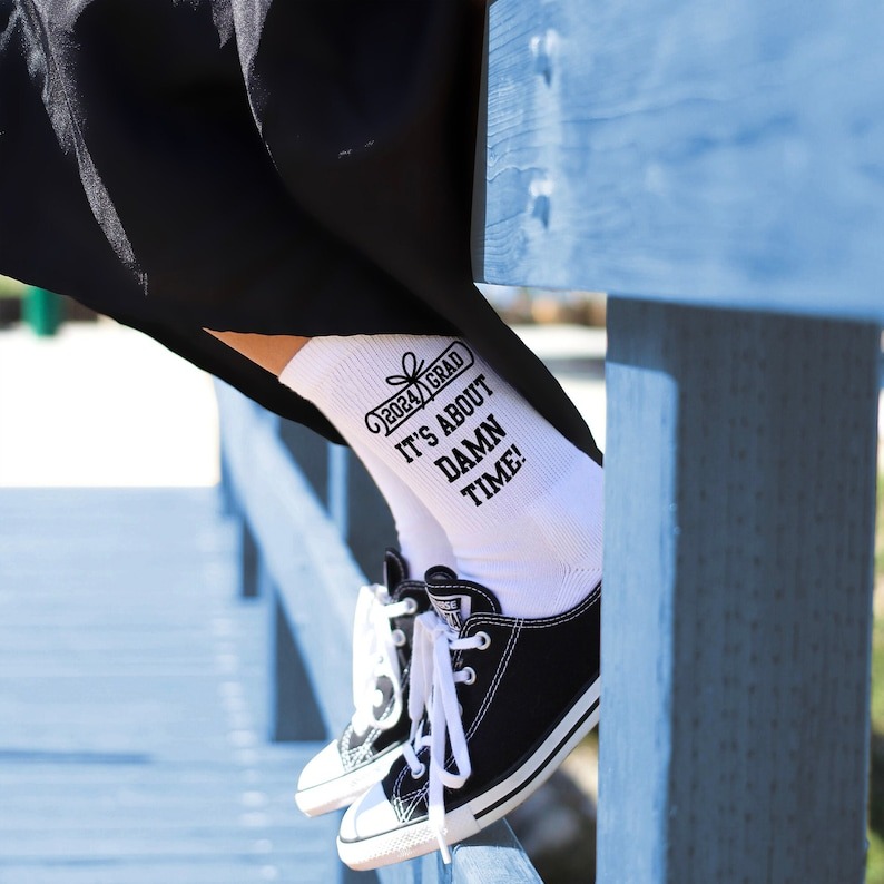 👨‍🎓Class of 2024 Graduation Socks