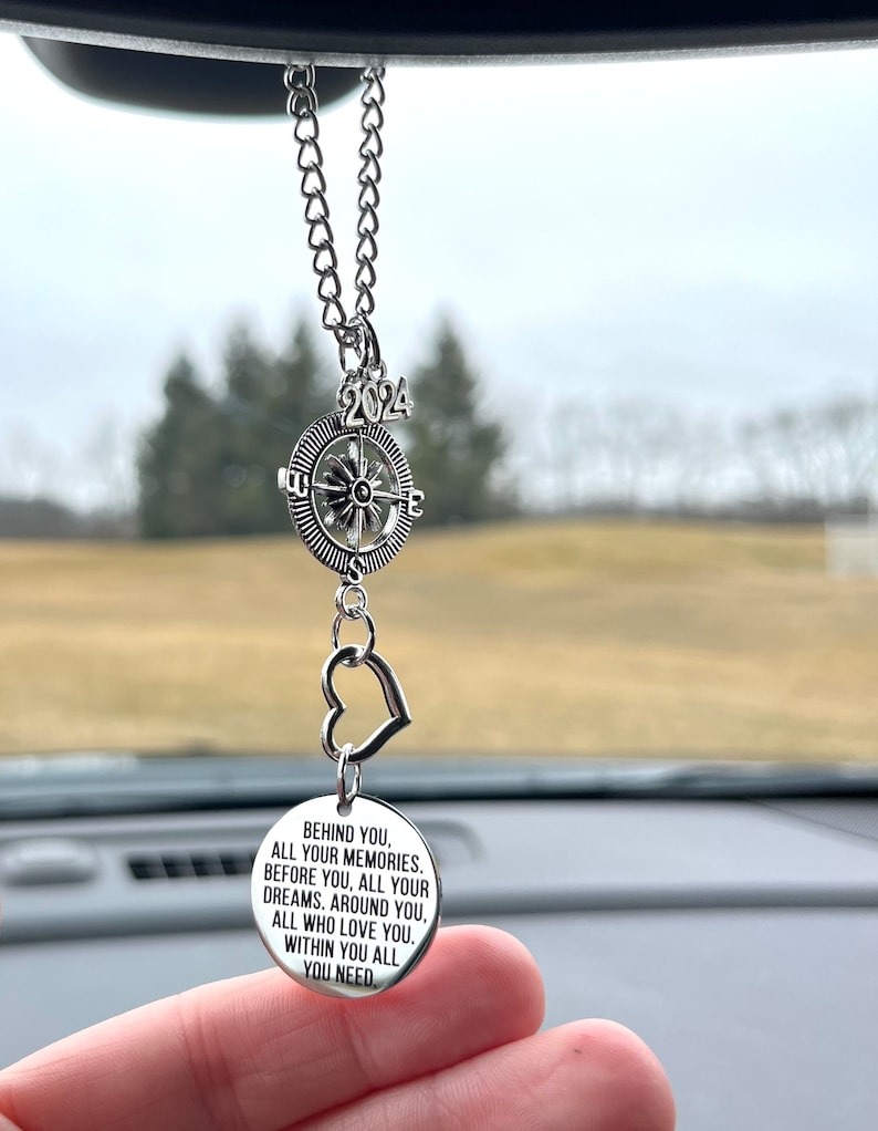 🔥The Best Graduation Season Gift-Behind You All Your Memories Car Charm🎁