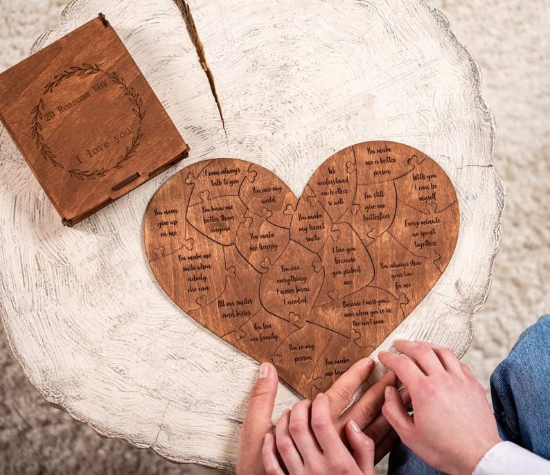 💖Twenty Reasons to Love Her - Personalized Love Puzzle💖