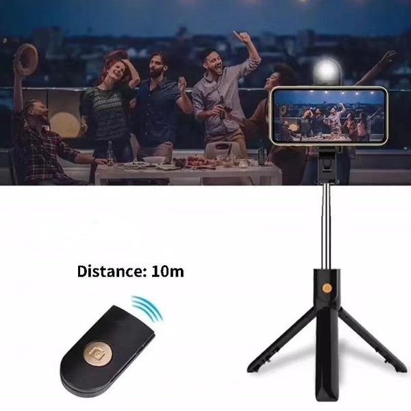 2023 New 6 In 1 Wireless Bluetooth Selfie Stick
