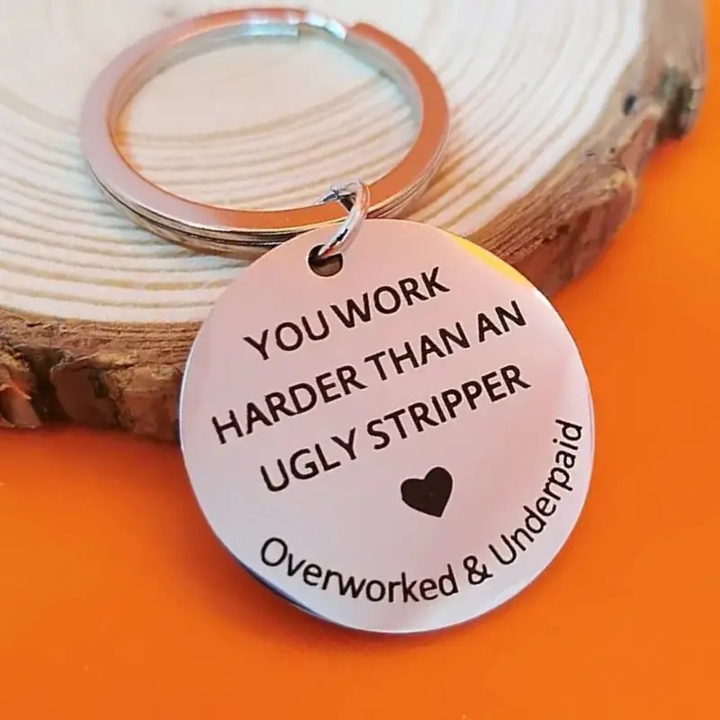 🤣🤣Funny Engraved Keychain