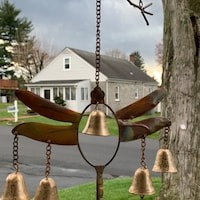 🎶Dragonfly with Bells Wind Chime