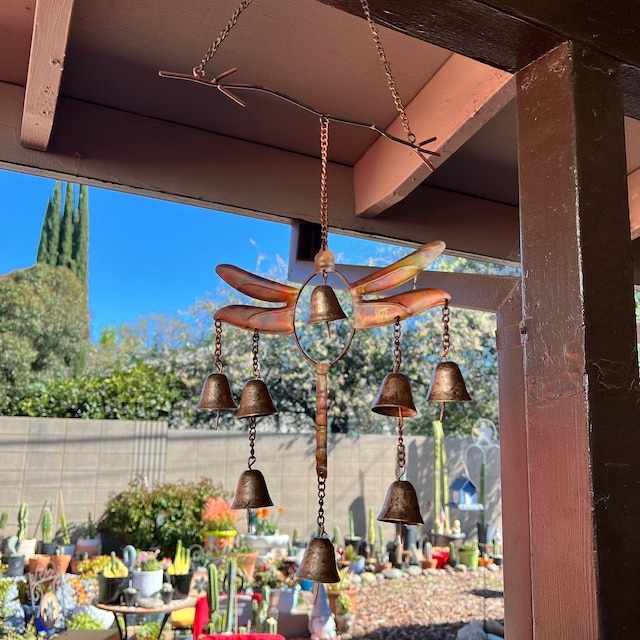 🎶Dragonfly with Bells Wind Chime