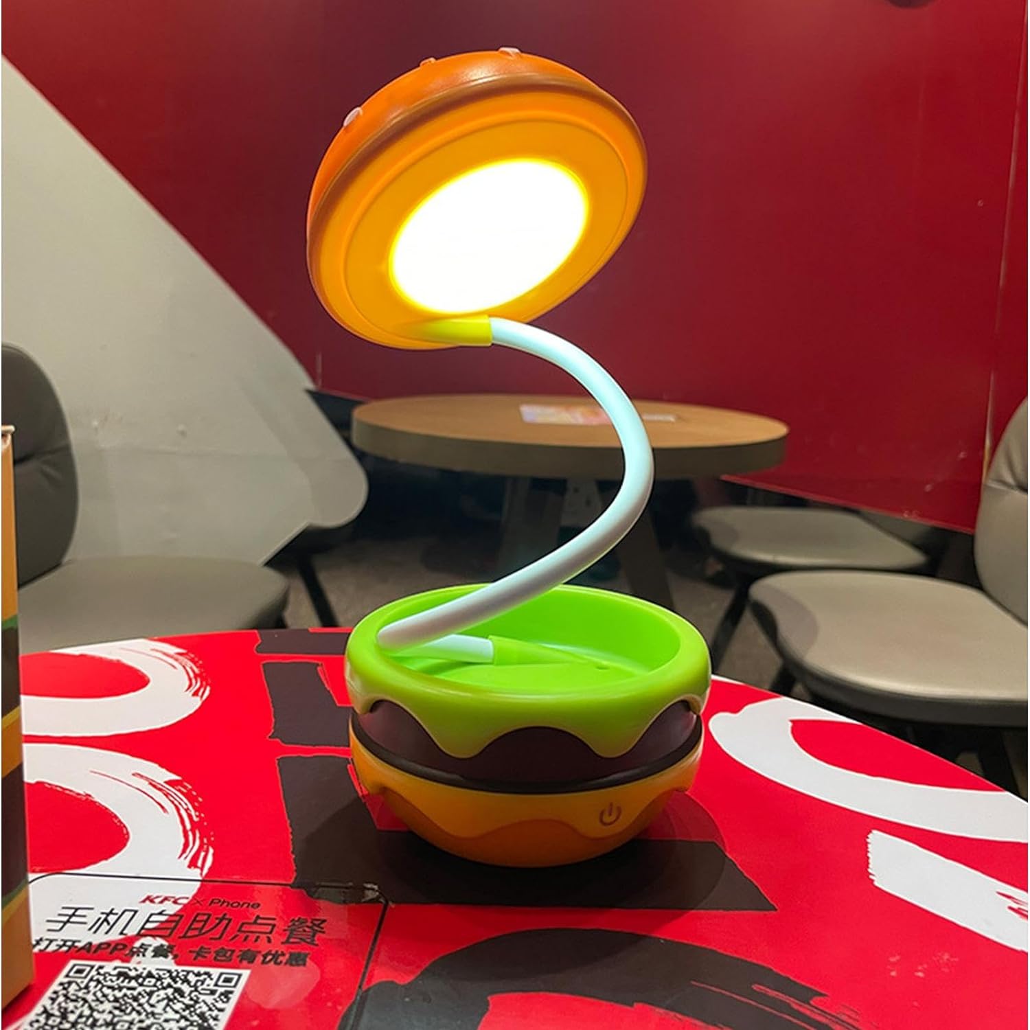🍔Burger Expandable and Collapsible Fun Lamp