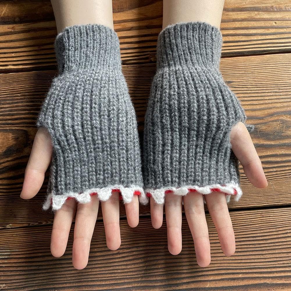 🐱‍🐉Knit Warm Shark Gloves - Perfect Gift for Winter🎁