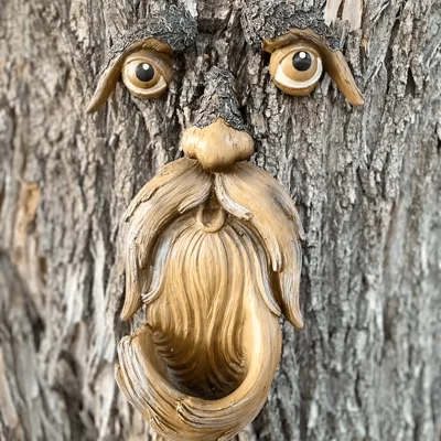🌳Unique Bird Feeders for Outdoors - Old Man Tree Art 🔥