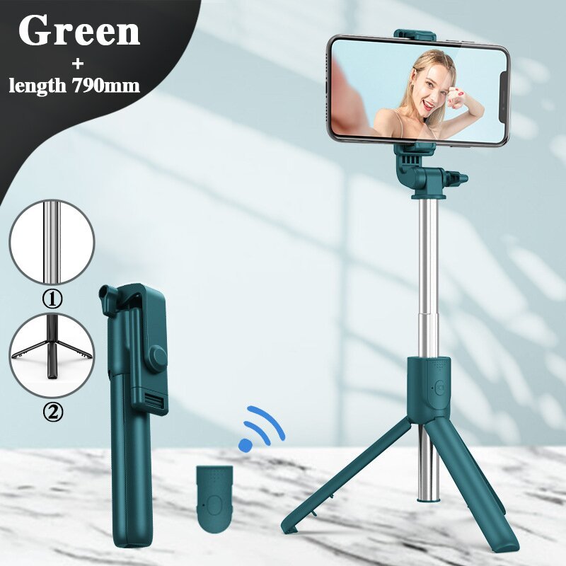 2023 New 6 In 1 Wireless Bluetooth Selfie Stick