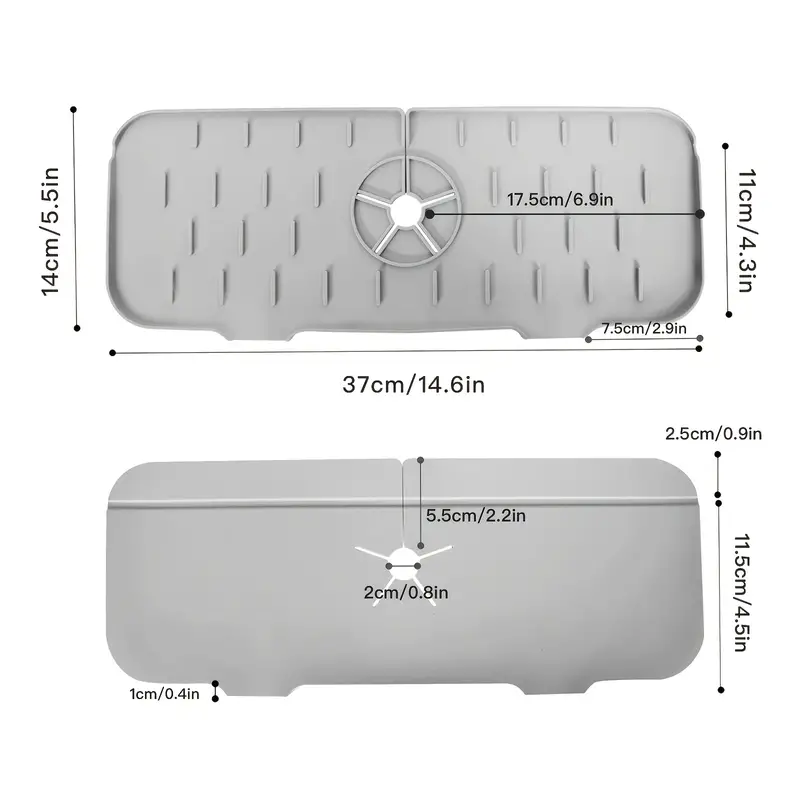 KitchenGuard™ Silicone Faucet Handle Drip Catcher Tray