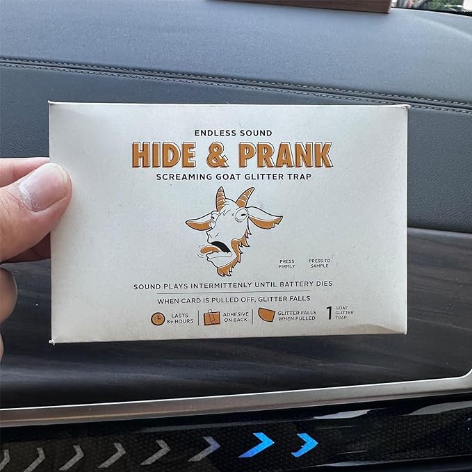 Intermittent Goat Glitter Trap