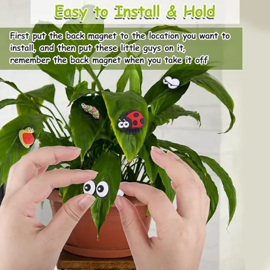 Plant Magnets Eyes for Potted Plants
