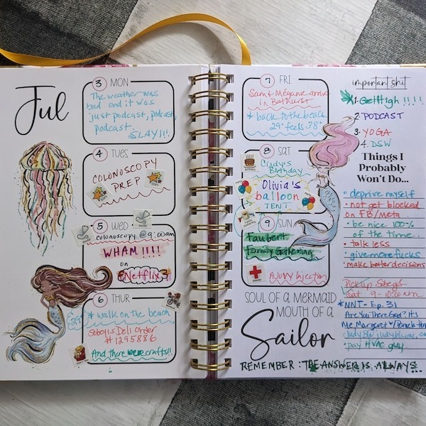 My Fucking Planner Sweary Planner