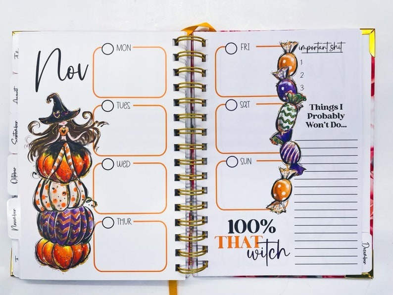 My Fucking Planner Sweary Planner