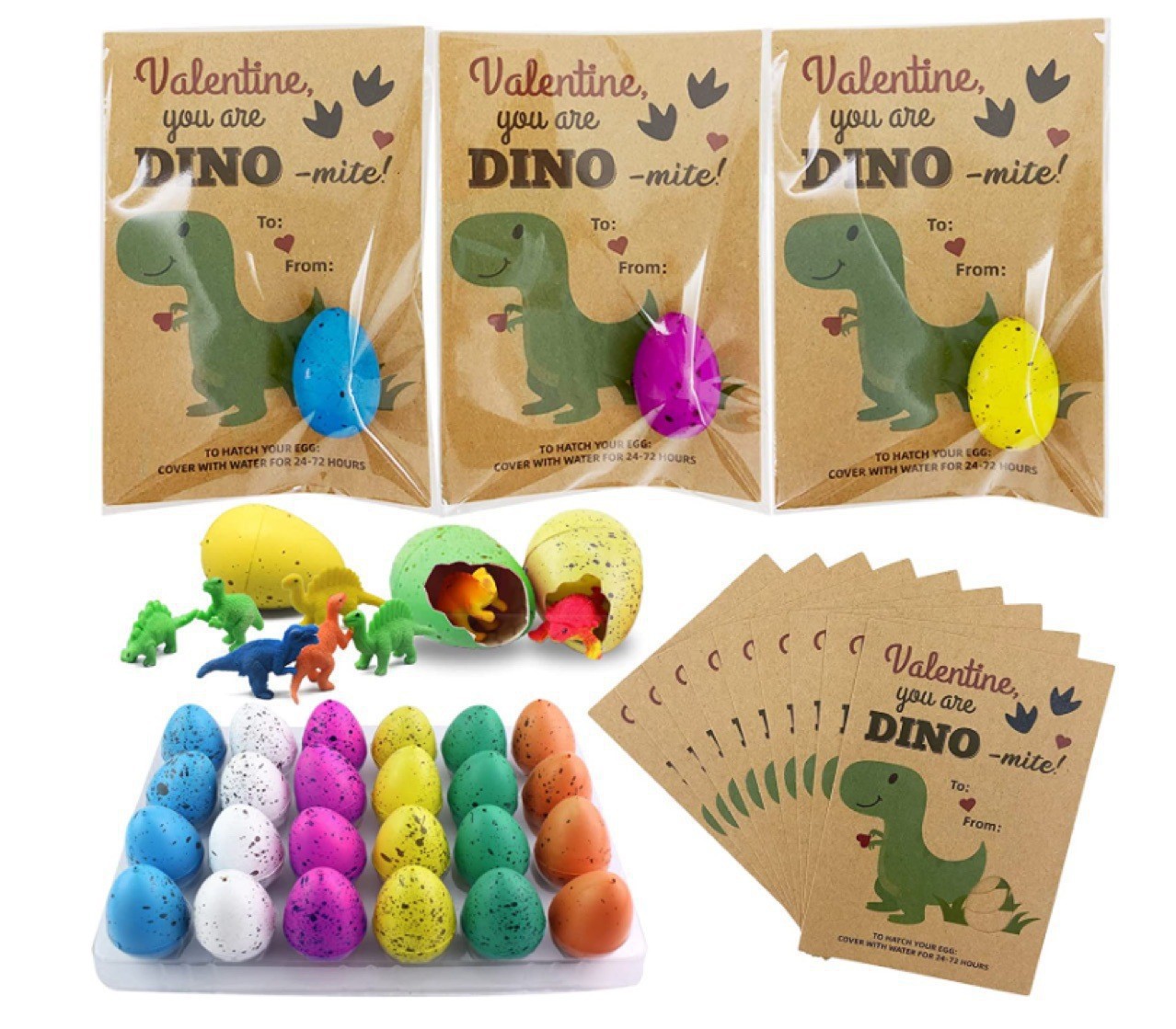 💝Valentine Day Gift For Kids - 🦖Dinosaur Egg Growing Toys