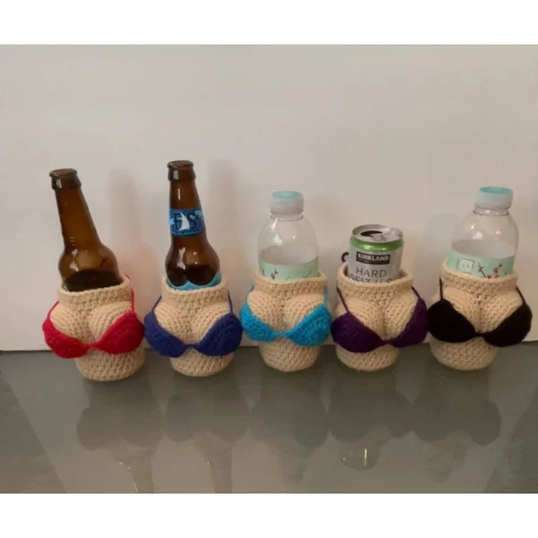 Removable Bikini Beer Cover