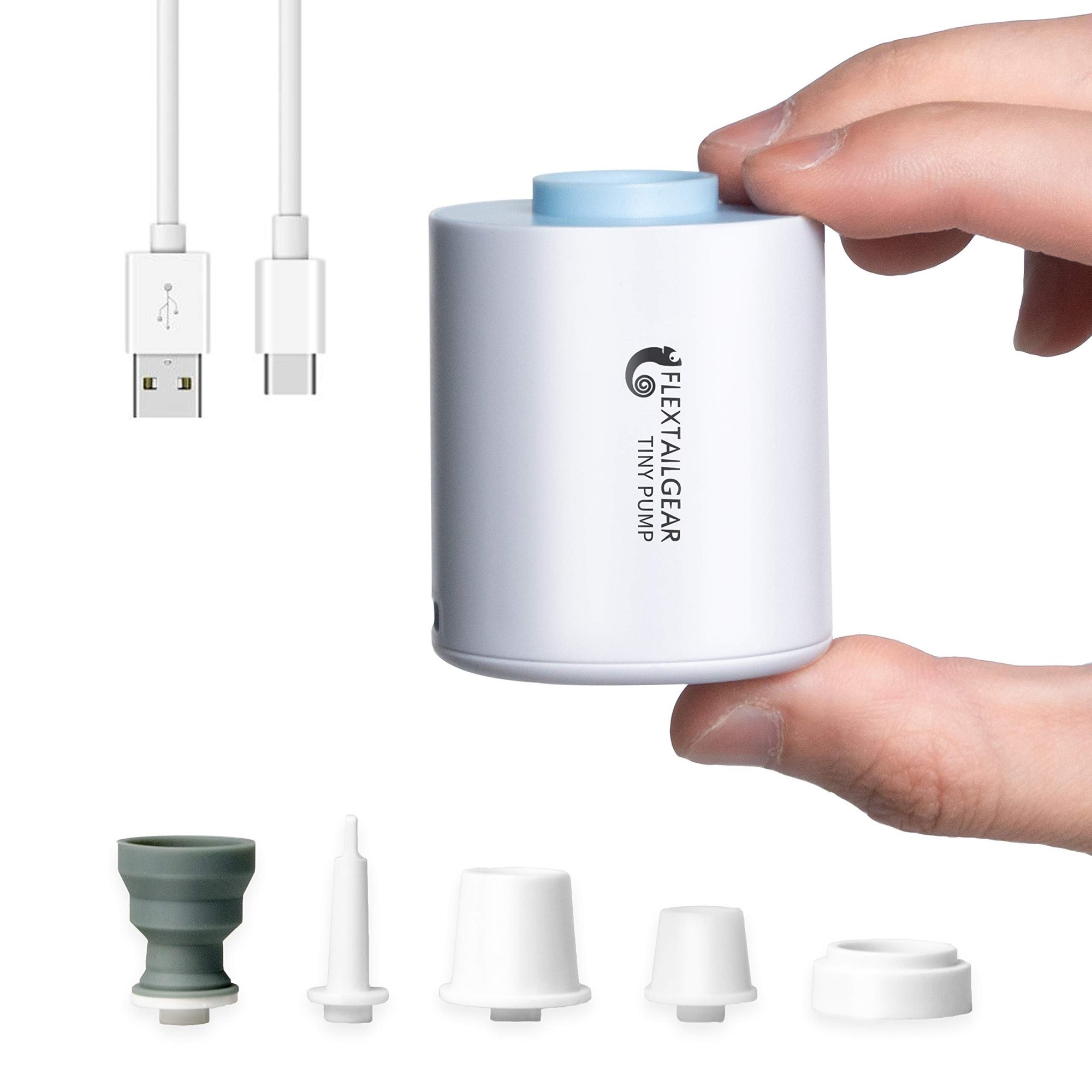 🔥Portable Air Pump+Camping Light