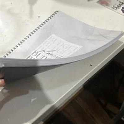Undated 12 Month Budget Planner