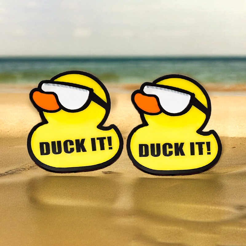 🤣Funny Duck Car Truck Badge