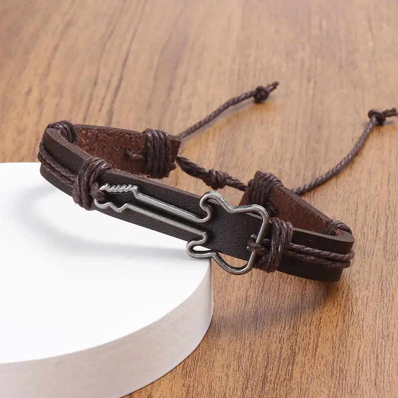 🎸Vintage Leather Adjustable Bracelet