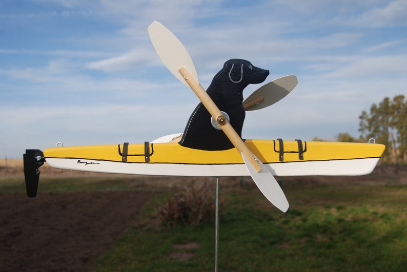 Labrador & Kayak Whirligig