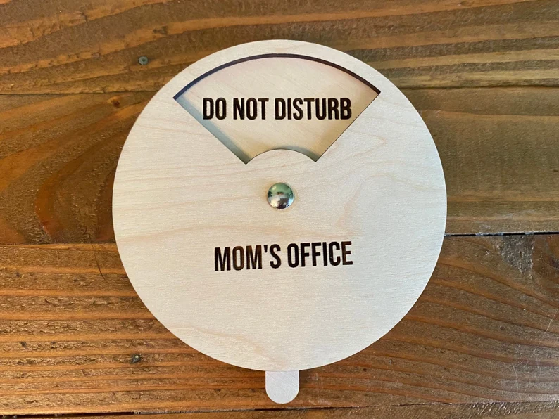 🤪Work From Home Privacy Sign