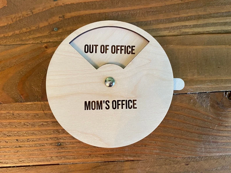 🤪Work From Home Privacy Sign