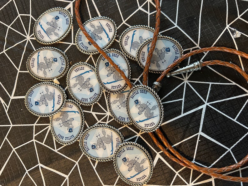 CUSTOM Bolo Tie - Add your picture or logo 