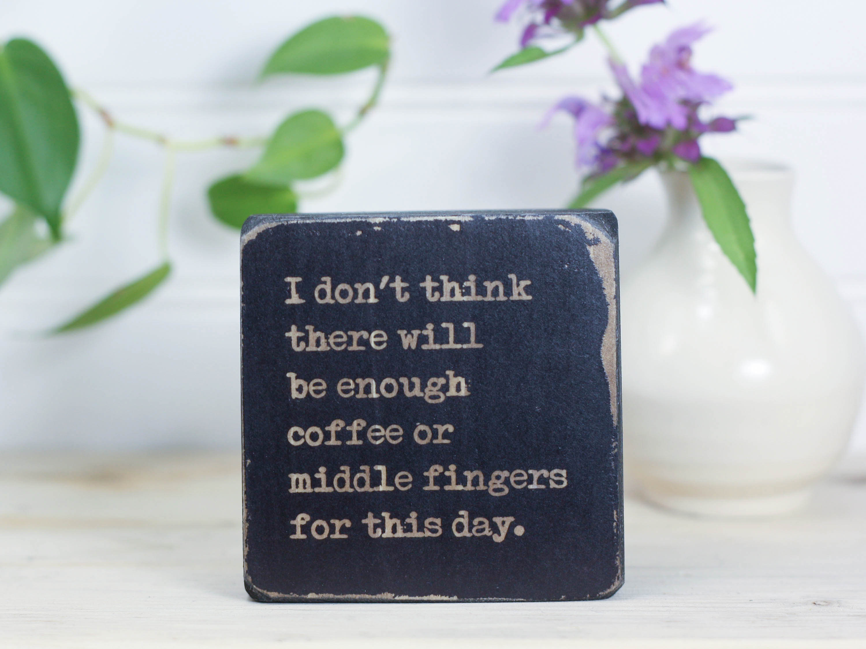 Small sarcastic sign