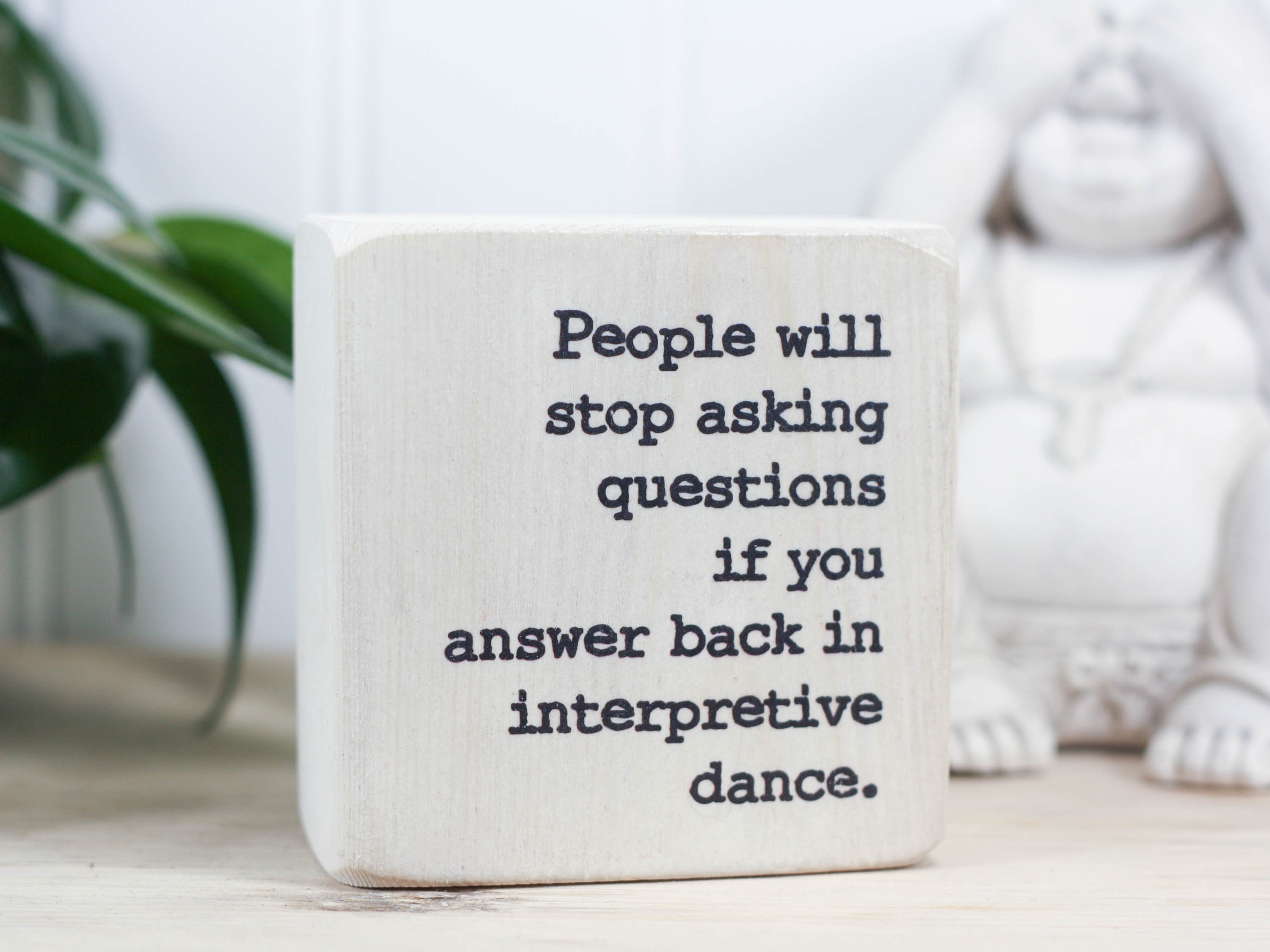 Small sarcastic sign