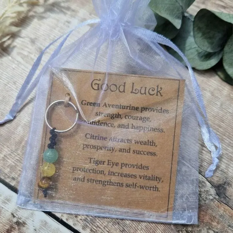 💖Healing Gemstone Keychain