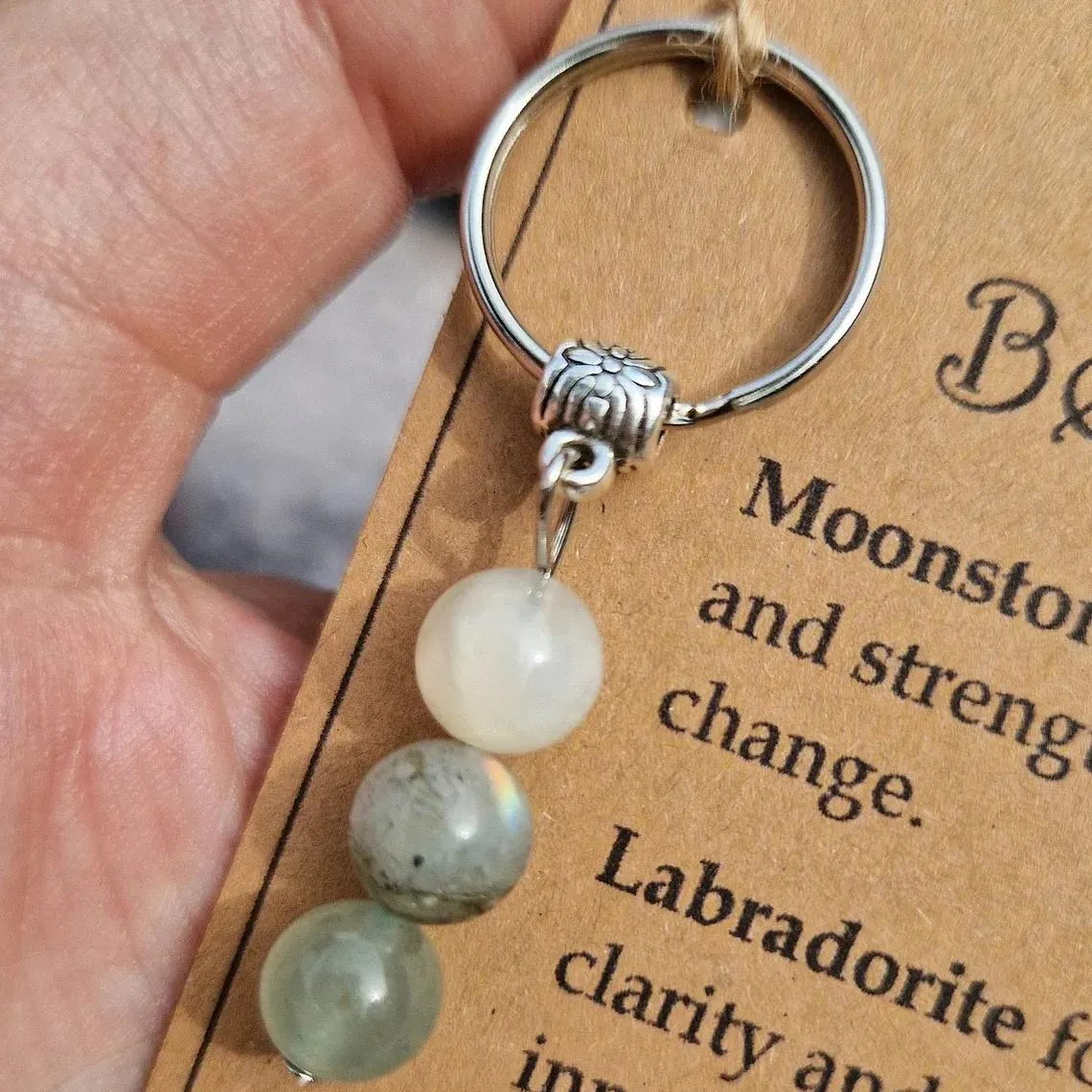 💖Gemstone Keychain Gift