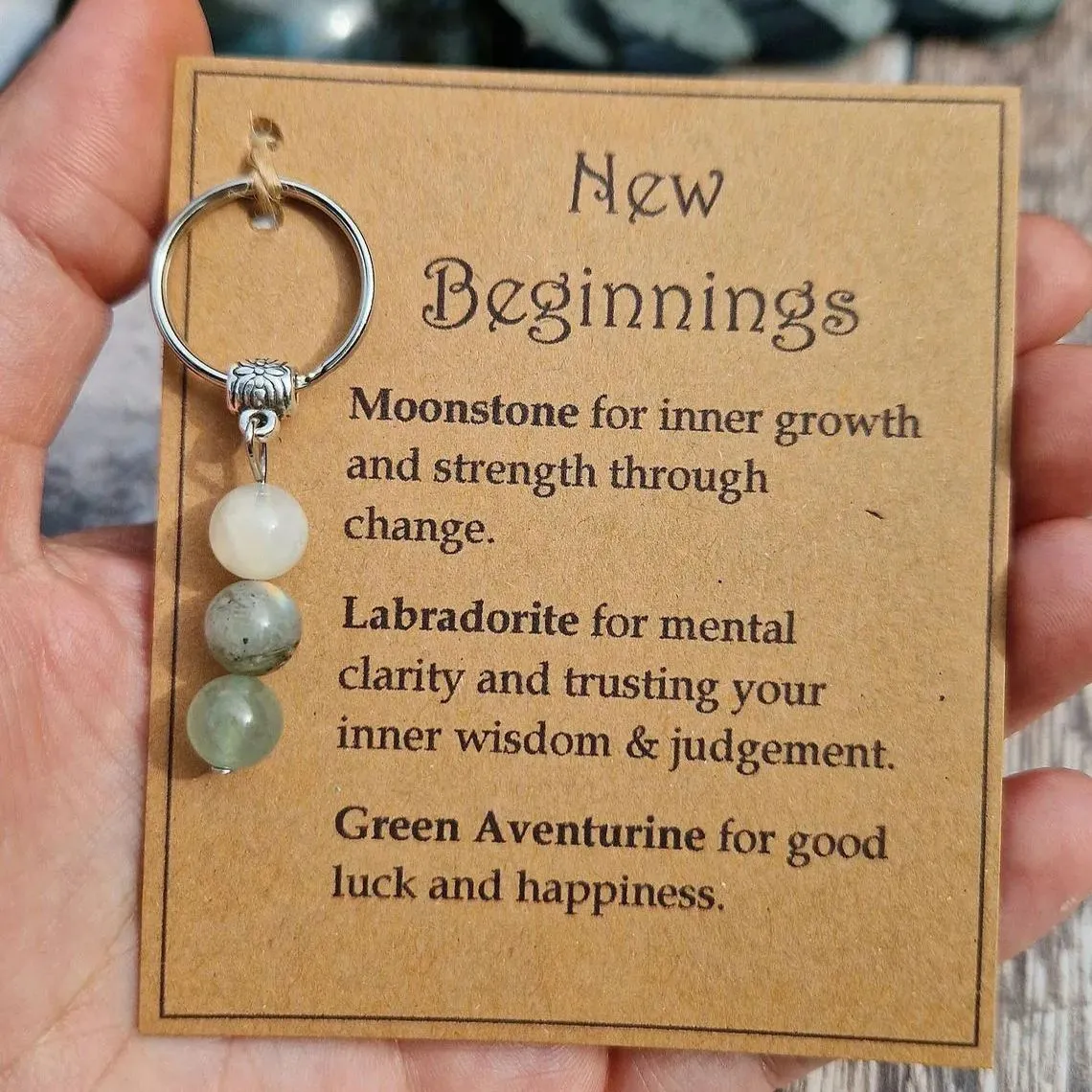 💖Gemstone Keychain Gift