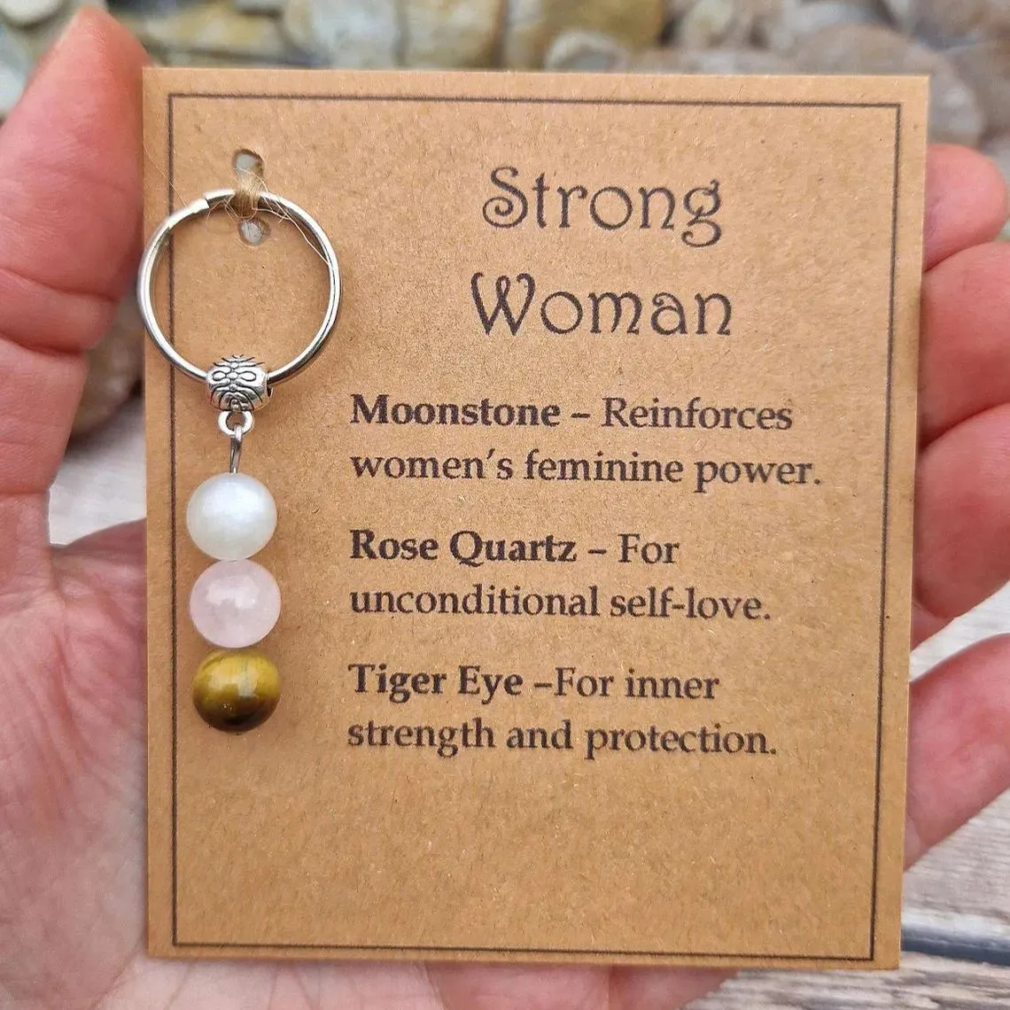 💖Gemstone Keychain Gift