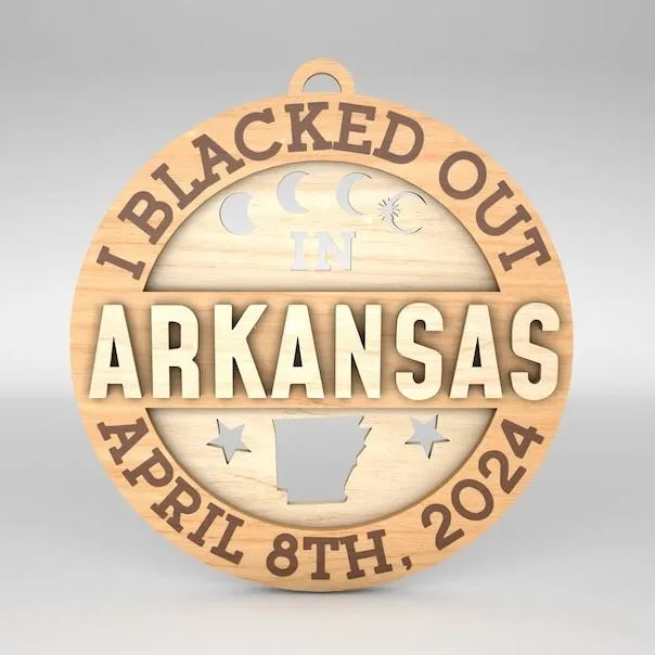 2024 Solar Eclipse Ornaments