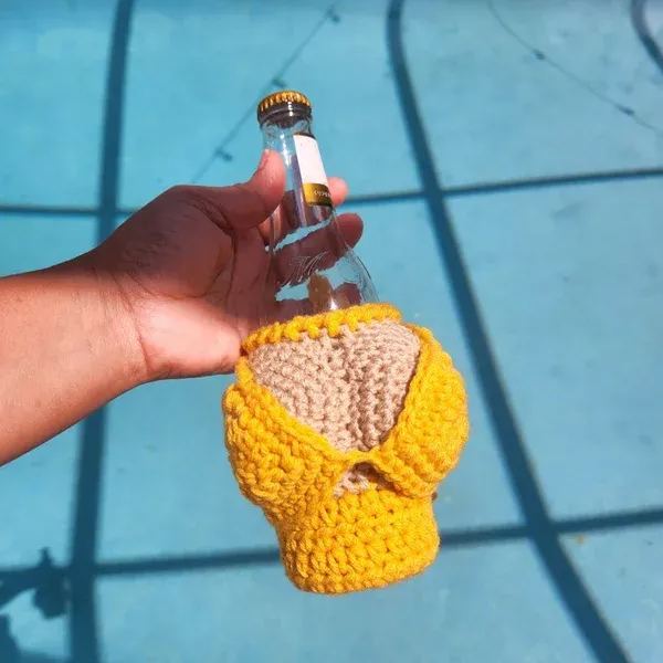 Removable Bikini Beer Cover