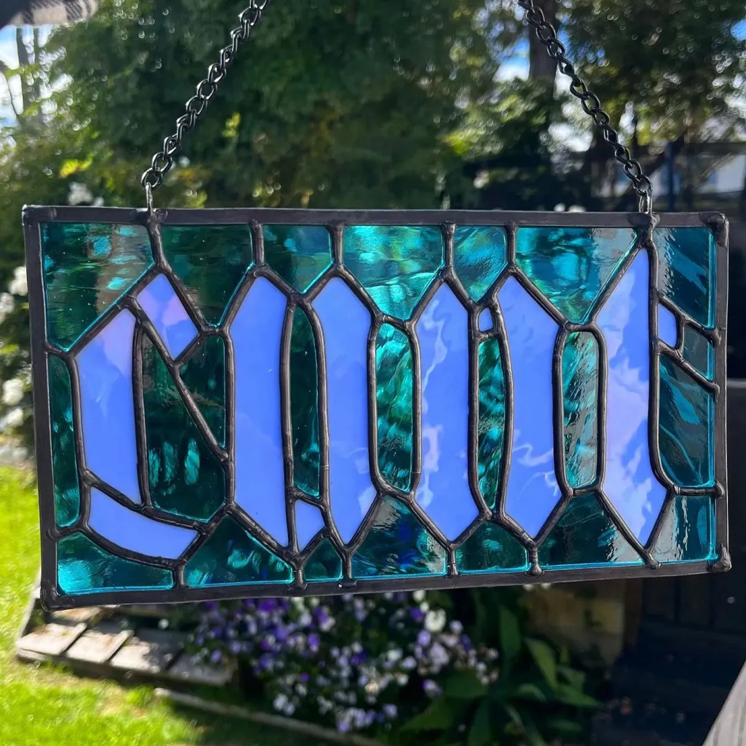 🤪B*tch Stained Glass Suncatcher