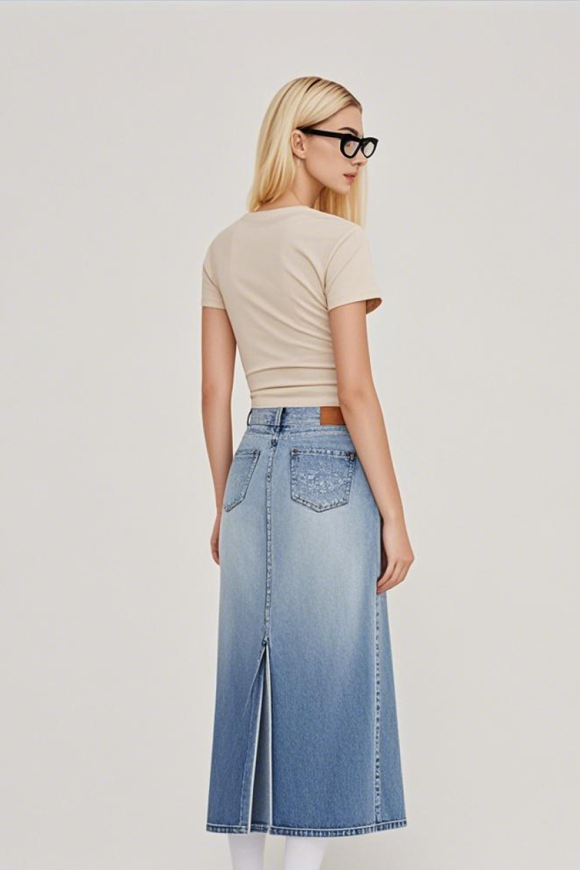 Deep V-Neck Baby Tee