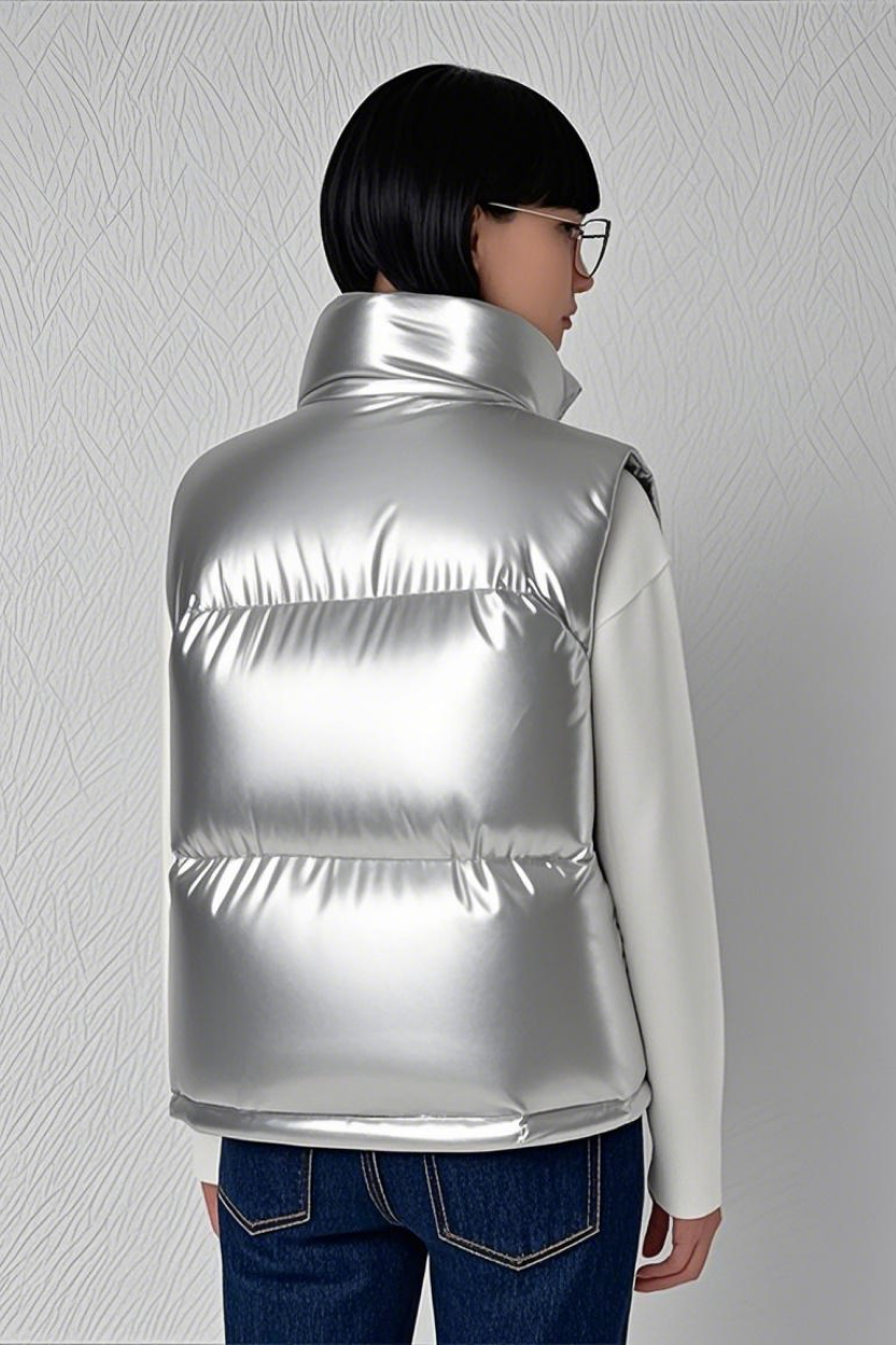 Trendy Silver Rockridge Vest