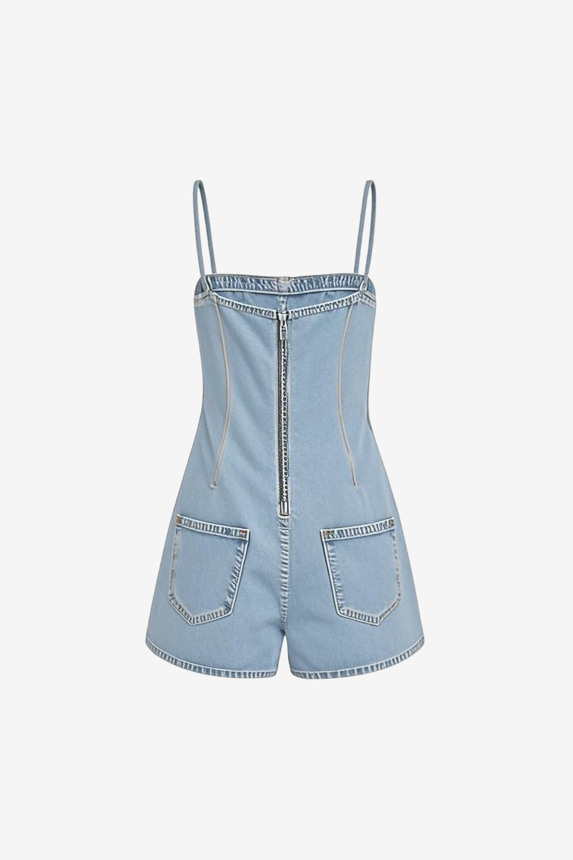 Denim Cami Bodysuit