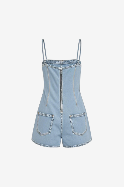 Denim Cami Bodysuit