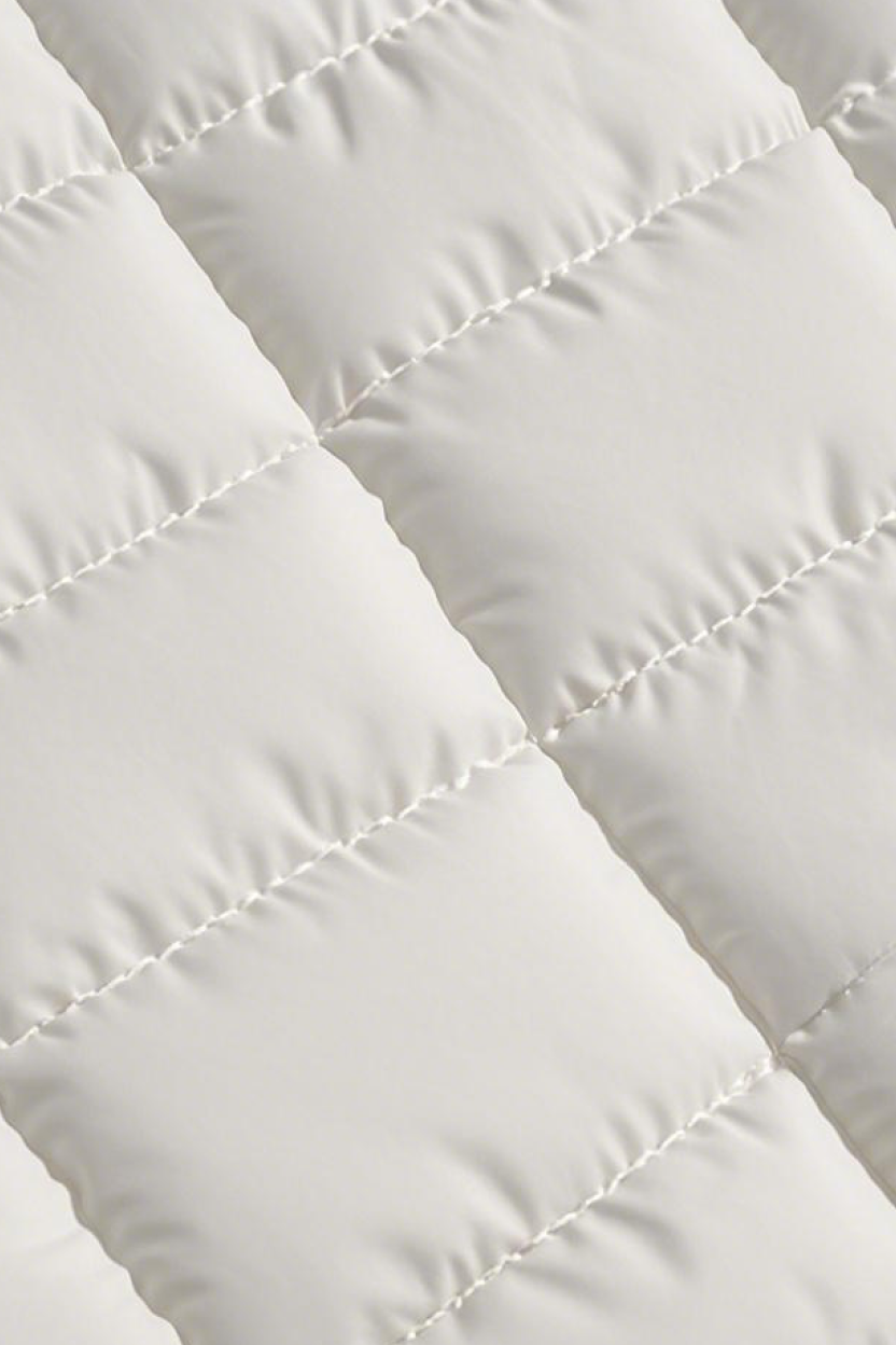 Plaid Western Bubble Puffer Vest