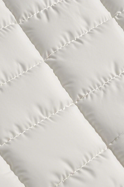 Plaid Western Bubble Puffer Vest