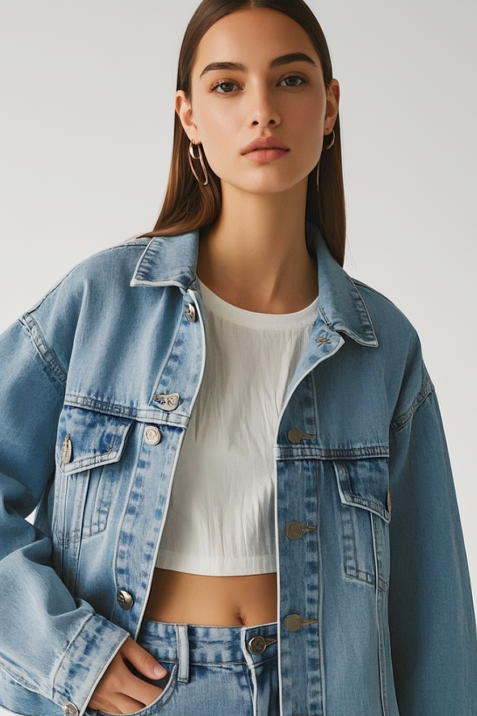 90s Stitch Trucker Jacket-New Feature Demo2