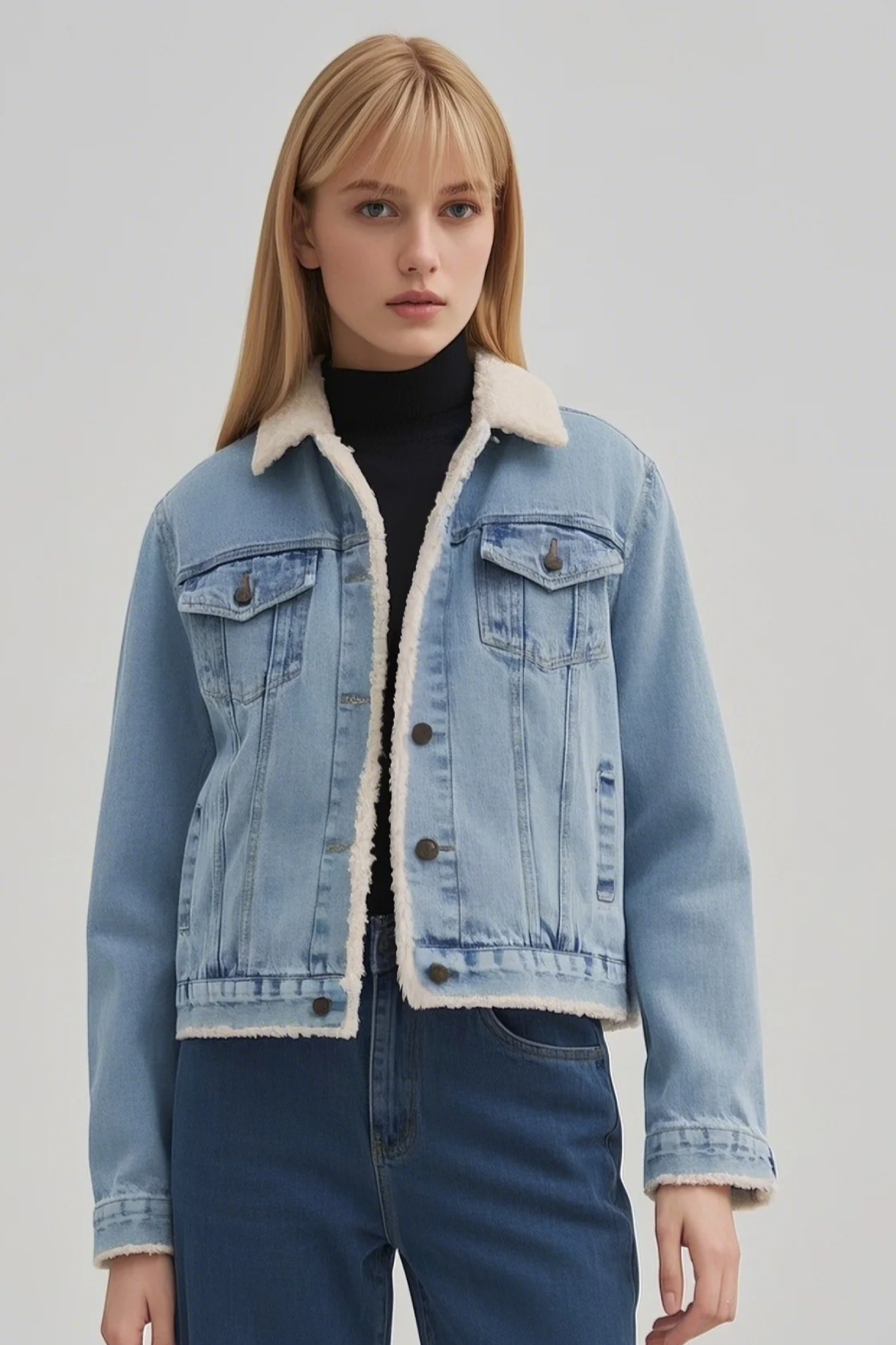 Sherpa Trucker Jacket-New Feature Demo2