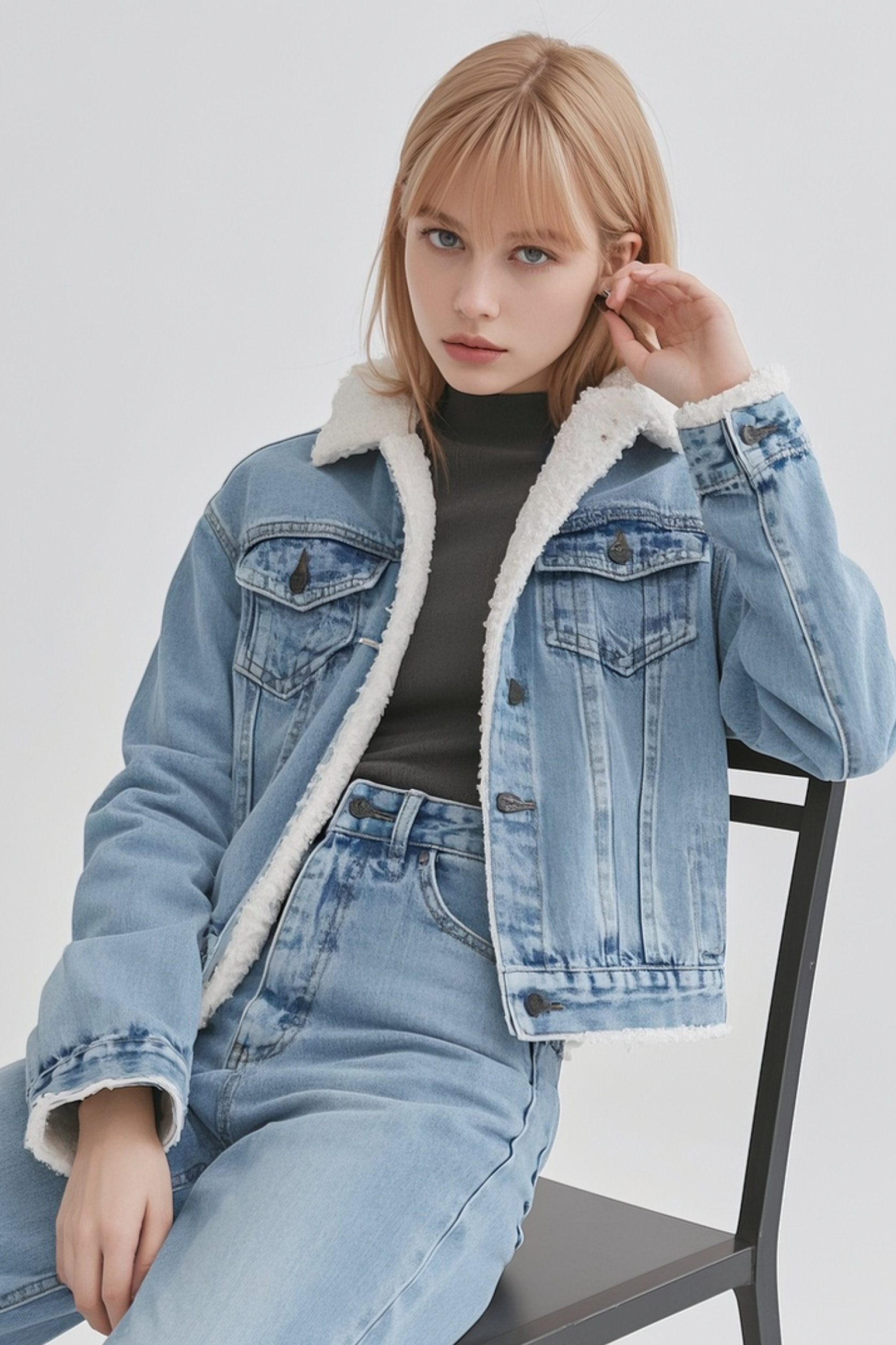 Sherpa Trucker Jacket-New Feature Demo2