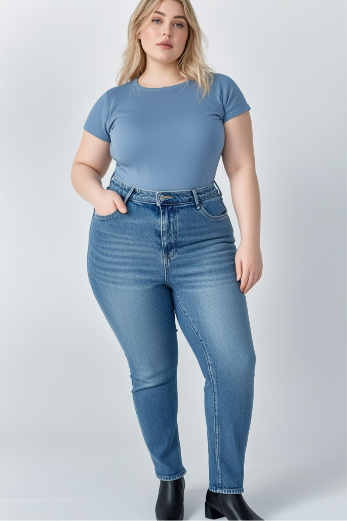 High Rise Skinny Women's Jeans (plus Size)