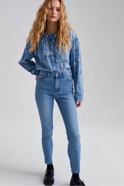 High Rise Skinny Performance Cool Women's  StraightJeans