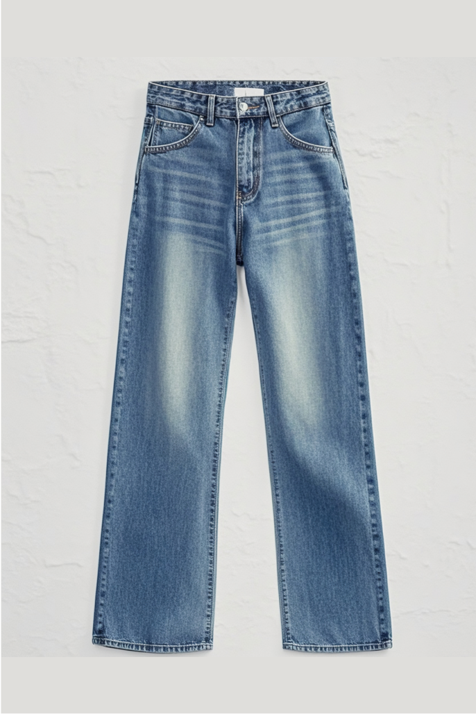 Baggy Women's  Straight Jeans